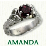 Celtic Amanda Engagement Ring