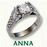 Celtic Anna Engagement Ring