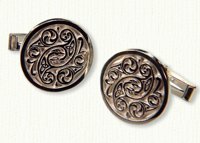 Celtic Fawn Cuff Links