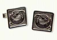 Celtic Goose Cuff Links