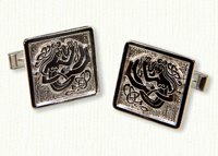 Celtic Maiden Cuff Links