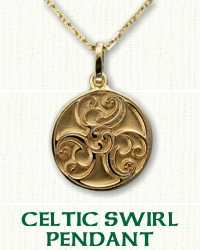 Celtic Swirls Pendants & Necklaces