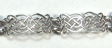 Sterling Celtic Tralee Knot Bracelet