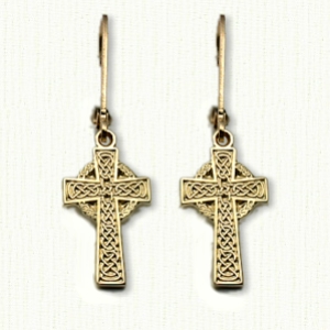 Murphy Knot Cross Earrings