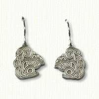 Celtic Squirrel Earrings #SL05877