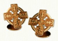 Celtic Elsinore Cross Cuff Links