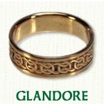 Glandore Knot Celtic Wedding Bands