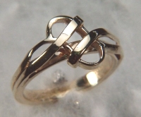 Handmade Woven Knot Ring
