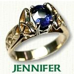 Jennifer Engagement Ring - Celtic