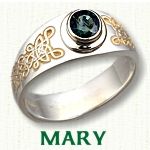 Mary Engagement Ring - Celtic engagement rings