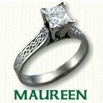 Maureen Engagement Ring - Celtic engagement rings