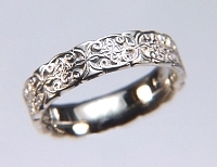Sculpted Mohan Ring