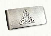 Triangle Knot Money Clip