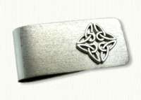 Sterling Silver Love Knot Money Clip