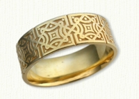 14kt yellow Celtic Newport Knot Band