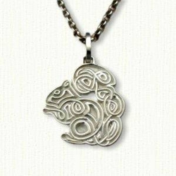 Celtic Squirrel pendant