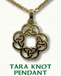 Celtic Tara Pierced Pendants & Necklaces