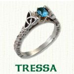 Tressa Engagement Ring - Celtic