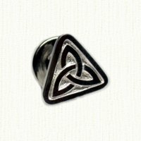 Triangle Knot Tack Pin