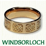 Windsorloch Knot Celtic Wedding Bands